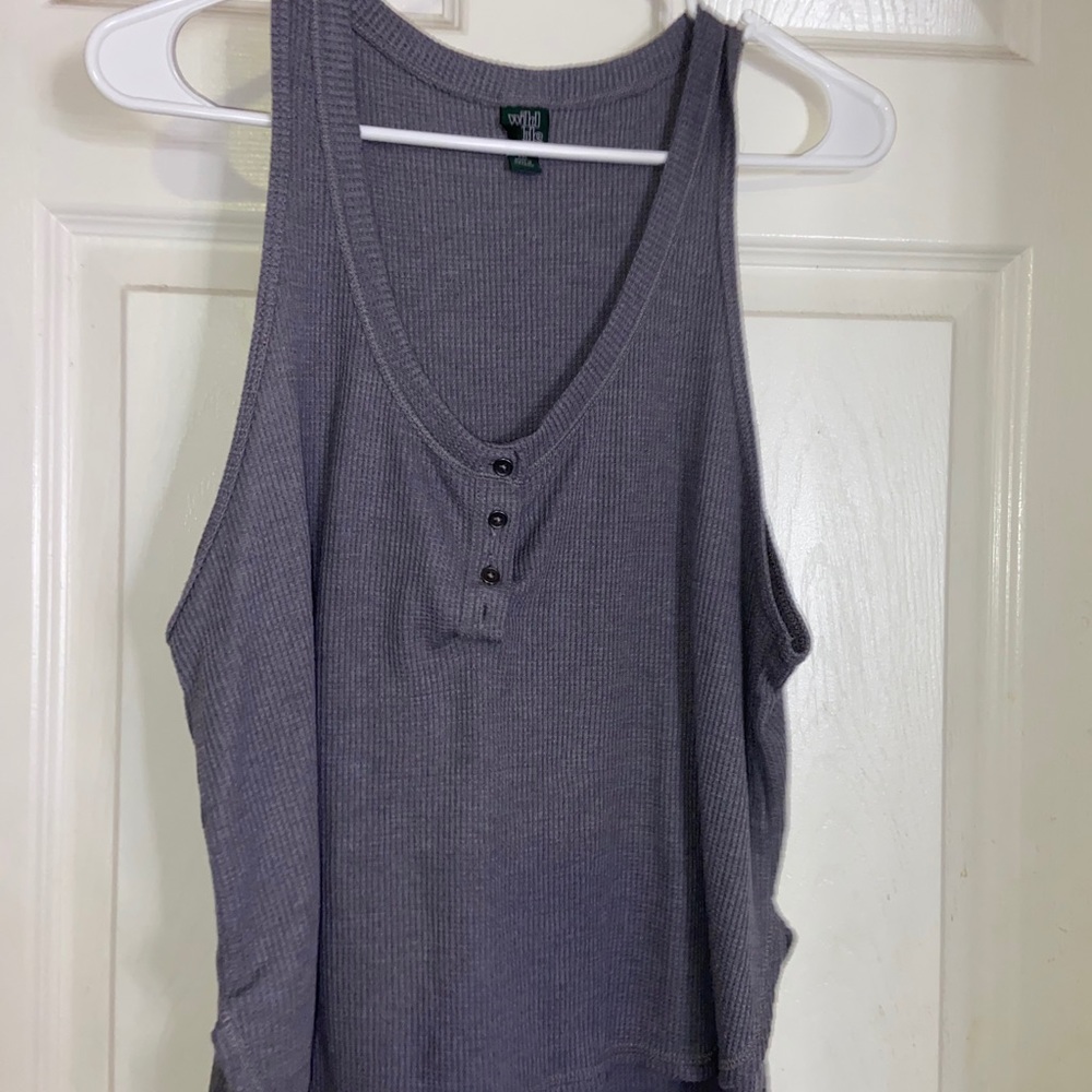 Grey cop top
